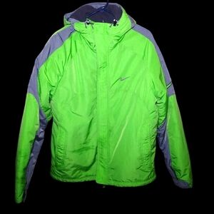 Nike Y2K Green/Grey Ski Jacket